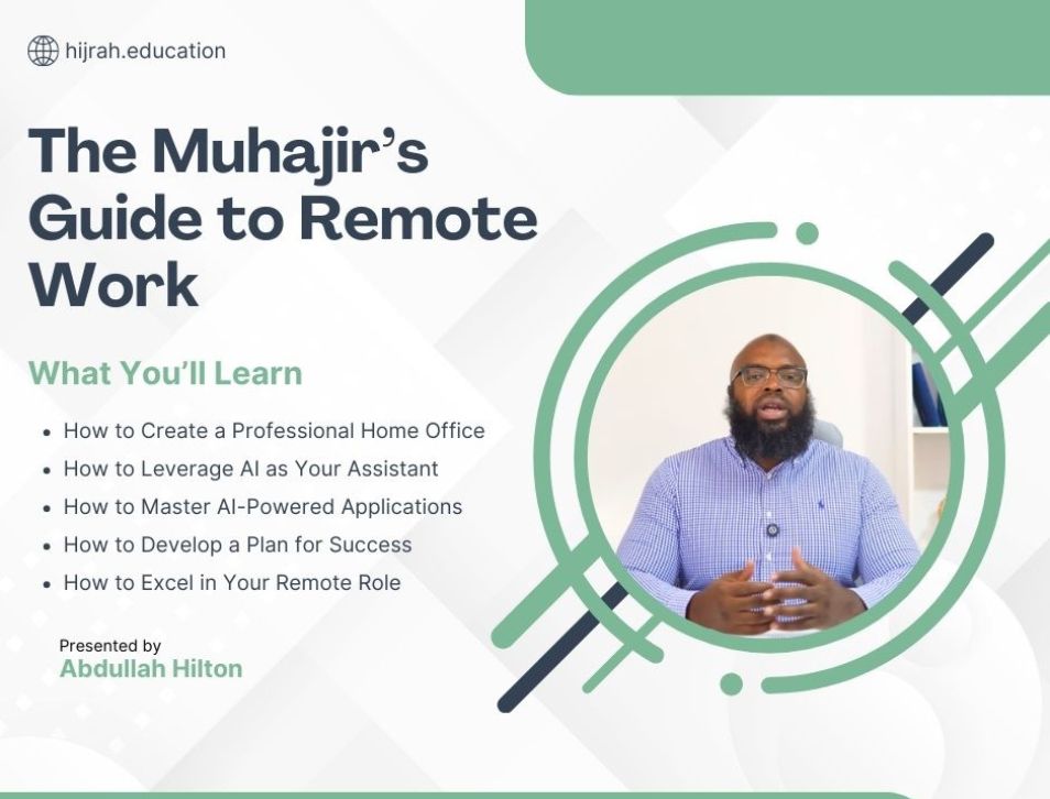 The Muhajir's Guide to Remote Work